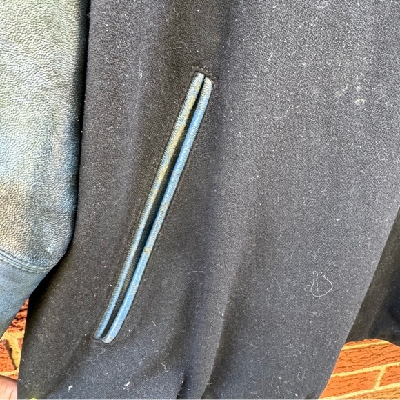 Vintage 90’s Y2K Pelle Pelle Wool And Leather Varsity Jacket Size 4XL - Picture 9 of 16